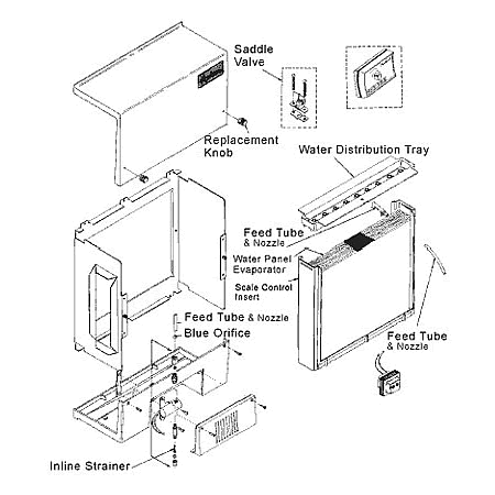 Aprilaire Humidifier Parts Aprilaire Replacement Parts - PartsHnC