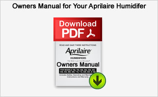 Aprilaire Owners Manual